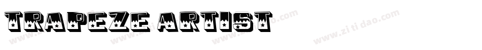 Trapeze Artist字体转换